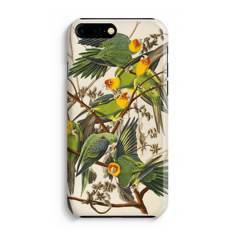 Carolinaparkiet: iPhone 8 Plus Volledig Geprint Hoesje