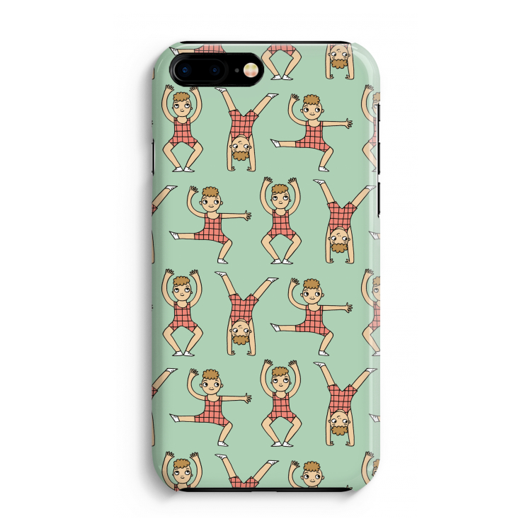 Gymboys: iPhone 8 Plus Volledig Geprint Hoesje
