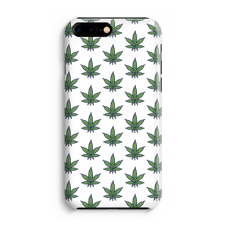 Weed: iPhone 8 Plus Volledig Geprint Hoesje