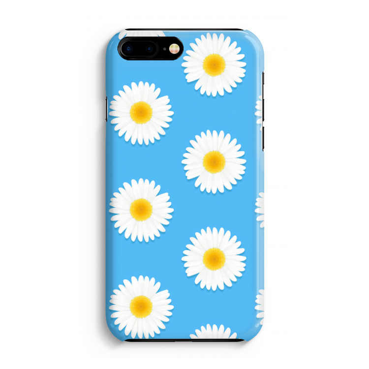 Margrietjes: iPhone 8 Plus Volledig Geprint Hoesje