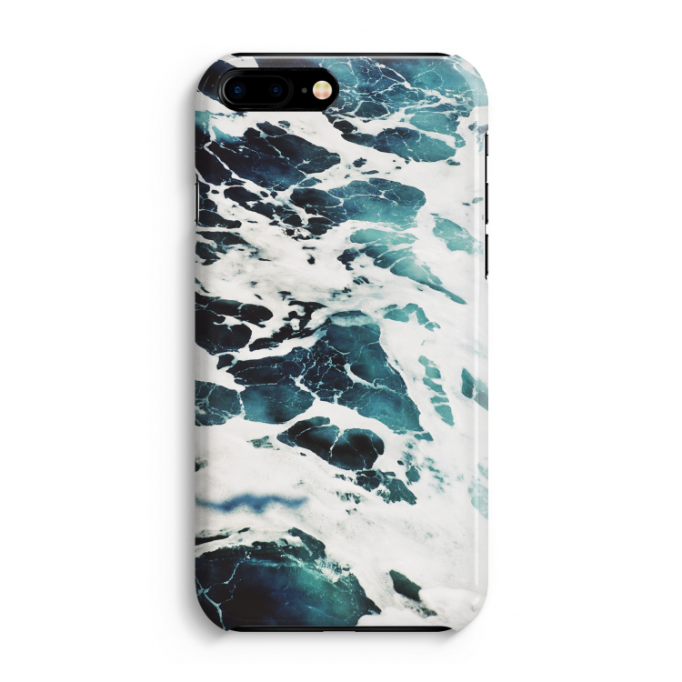 Golven: iPhone 8 Plus Volledig Geprint Hoesje