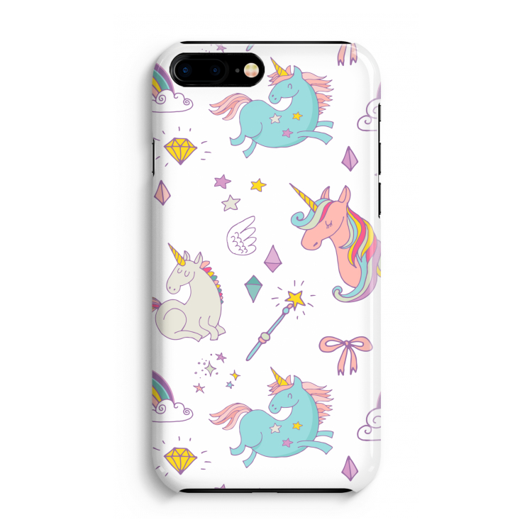 Fantasiewereld: iPhone 8 Plus Volledig Geprint Hoesje
