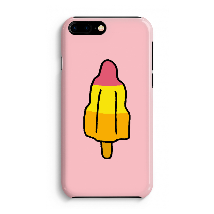 Raketijsje: iPhone 8 Plus Volledig Geprint Hoesje