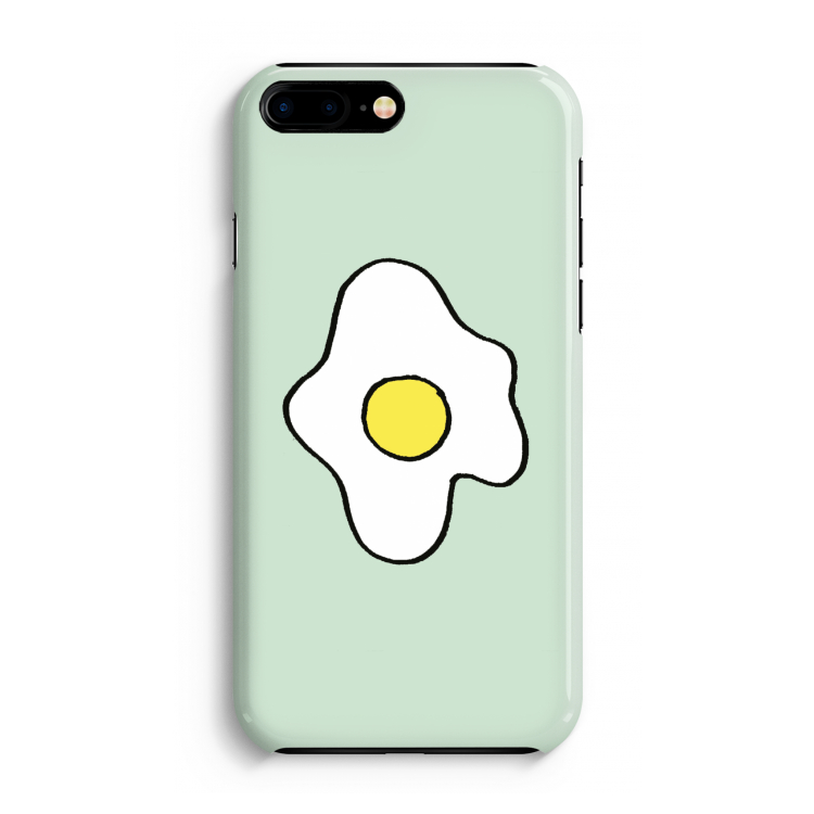 Spiegelei: iPhone 8 Plus Volledig Geprint Hoesje
