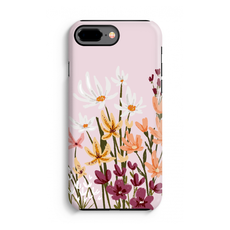 Painted wildflowers: iPhone 8 Plus Tough Case
