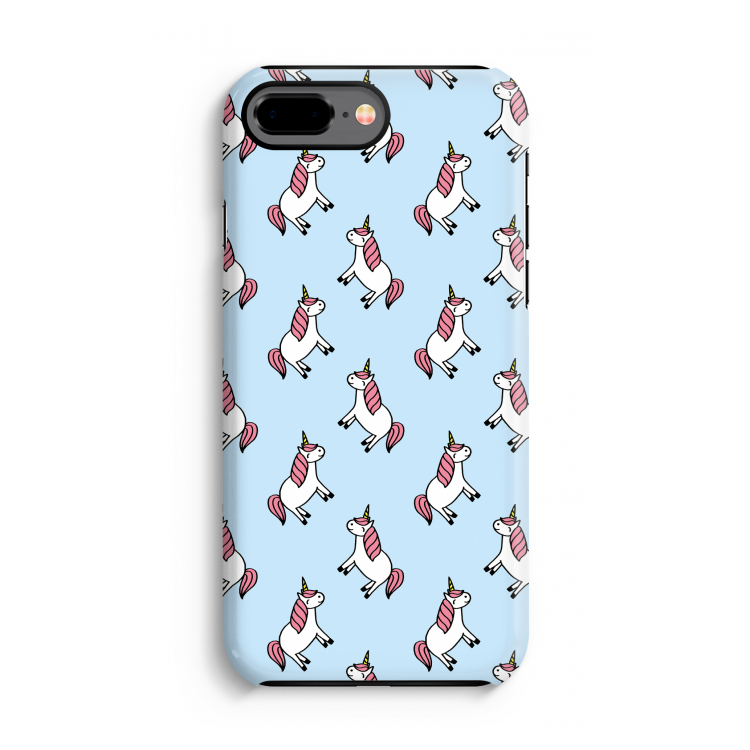 Eenhoorns overal: iPhone 8 Plus Tough Case