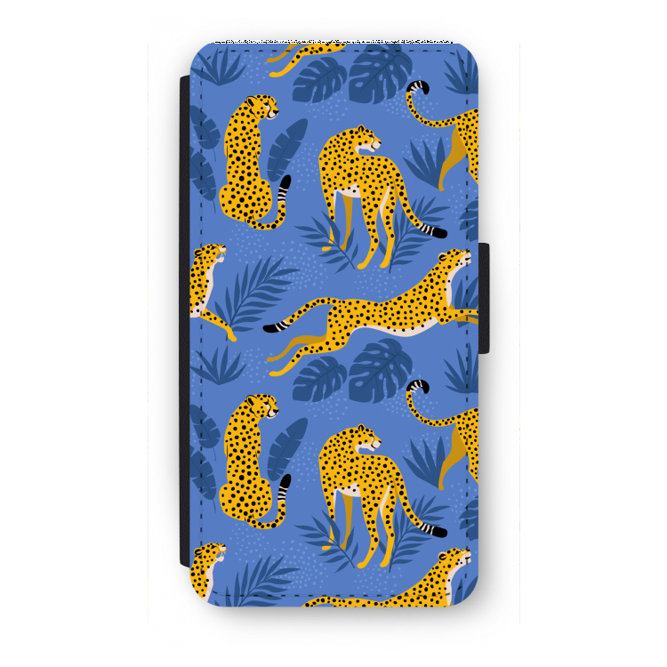 Luipaard: iPhone 8 Plus Flip Hoesje