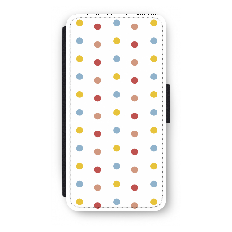 Bollen: iPhone 8 Plus Flip Hoesje