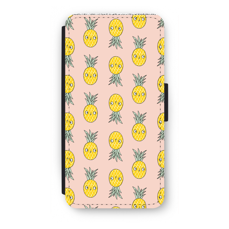Ananas: iPhone 8 Plus Flip Hoesje