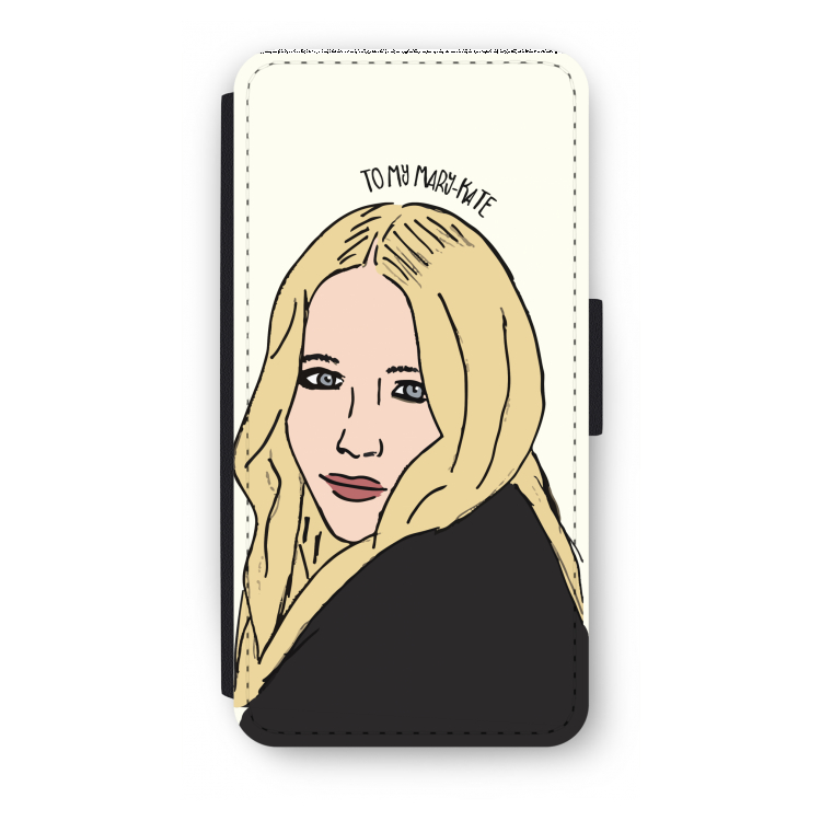 Mary Kate: iPhone 8 Plus Flip Hoesje