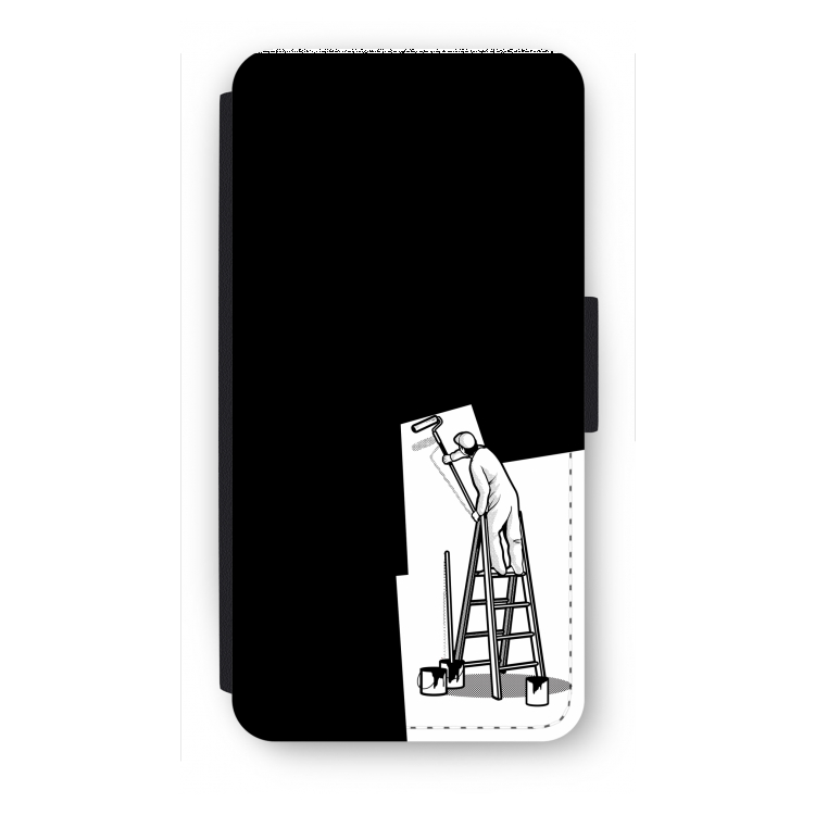 Musketon Painter: iPhone 8 Plus Flip Hoesje