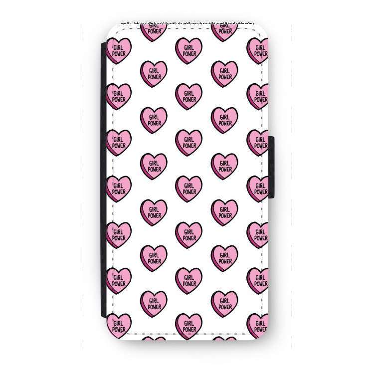 GIRL POWER: iPhone 8 Plus Flip Hoesje