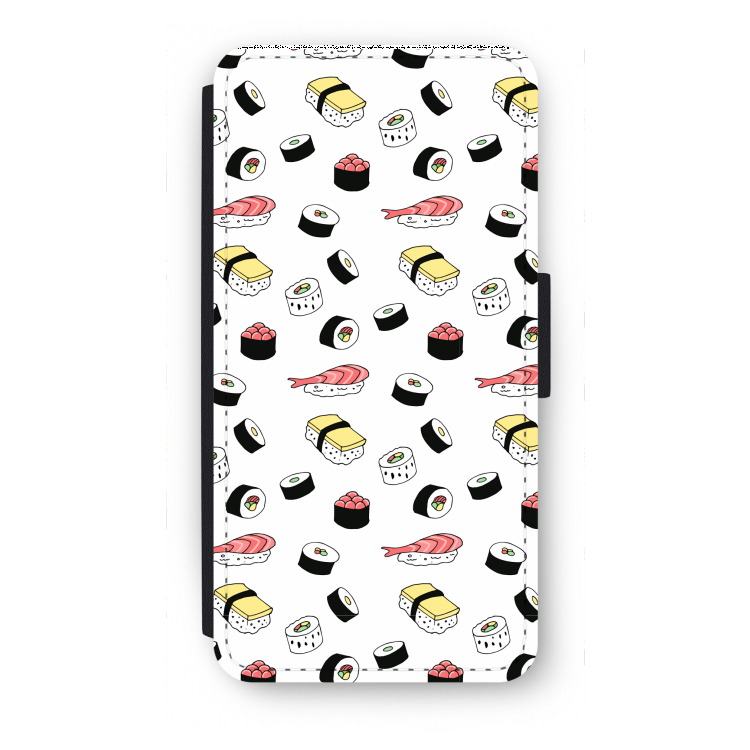 Sushi time: iPhone 8 Plus Flip Hoesje