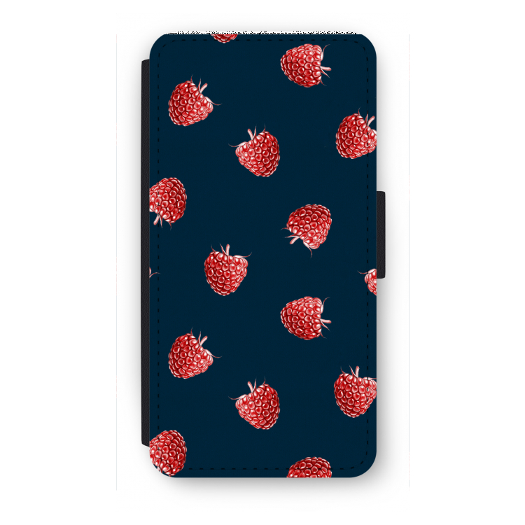 Framboosjes: iPhone 8 Plus Flip Hoesje