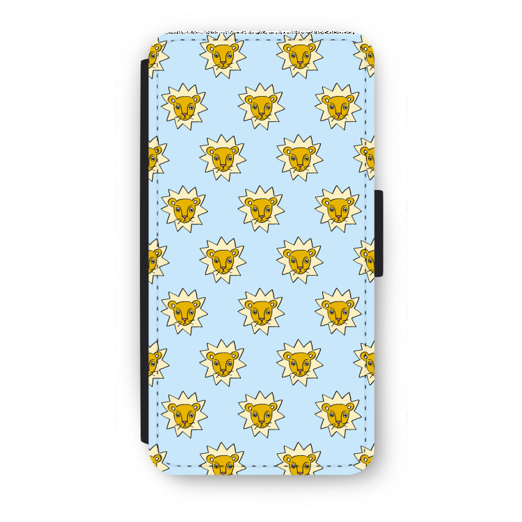 Leeuwenkoppen: iPhone 8 Plus Flip Hoesje