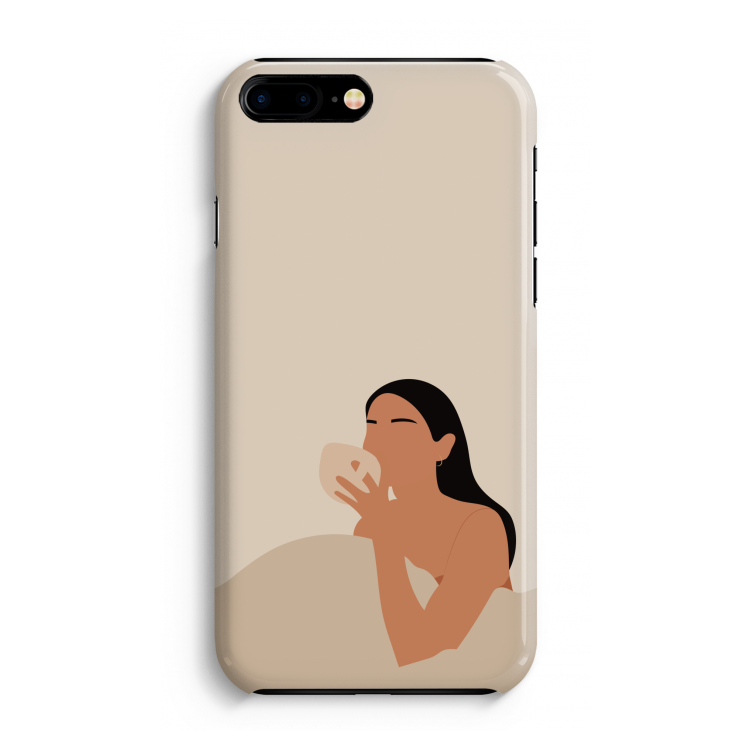 Fresh coffee: iPhone 8 Plus Volledig Geprint Hoesje