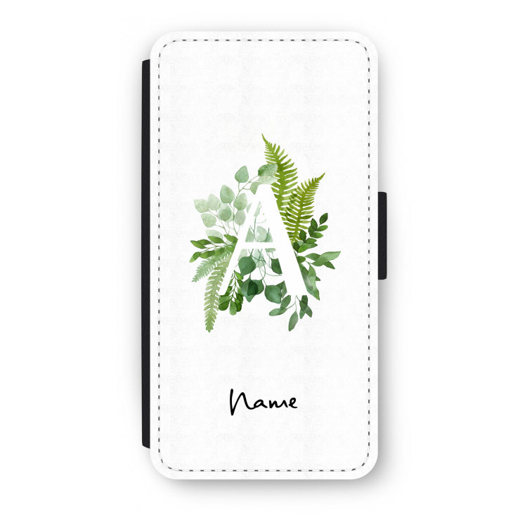 Green Brush: iPhone 8 Plus Flip Hoesje
