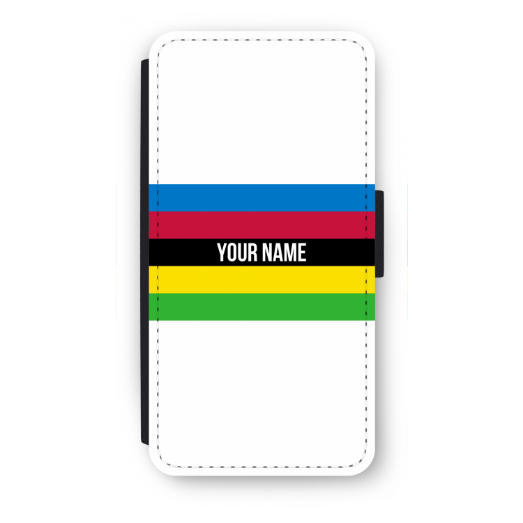WK Wielrennen: iPhone 8 Plus Flip Hoesje