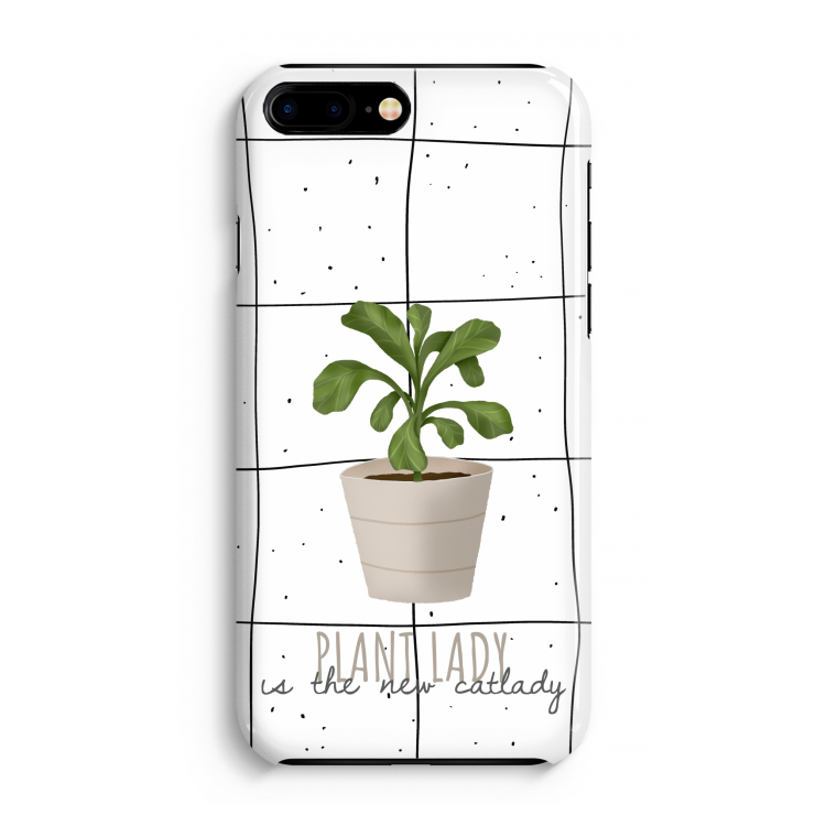 Kamerplant op vensterruit: iPhone 8 Plus Volledig Geprint Hoesje