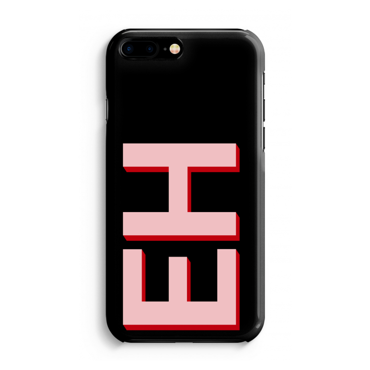 Monogram: iPhone 8 Plus Volledig Geprint Hoesje