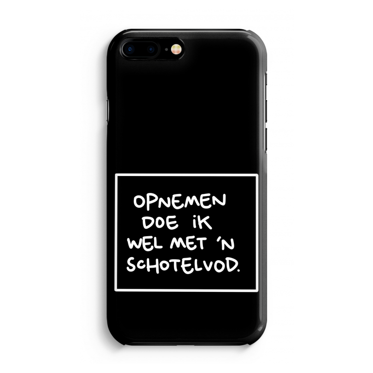 Schotelvod: iPhone 8 Plus Volledig Geprint Hoesje