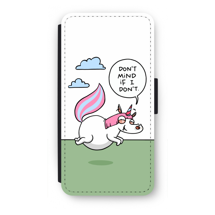 Unicorn: iPhone 8 Plus Flip Hoesje
