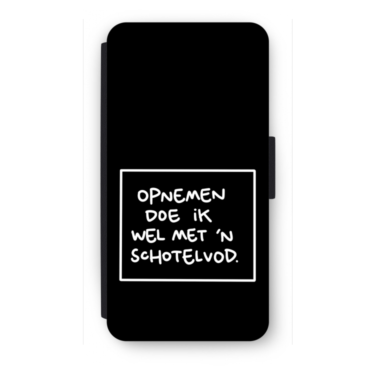 Schotelvod: iPhone 8 Plus Flip Hoesje
