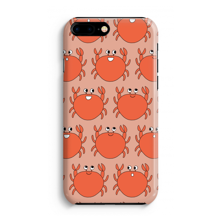 Krab: iPhone 8 Plus Volledig Geprint Hoesje