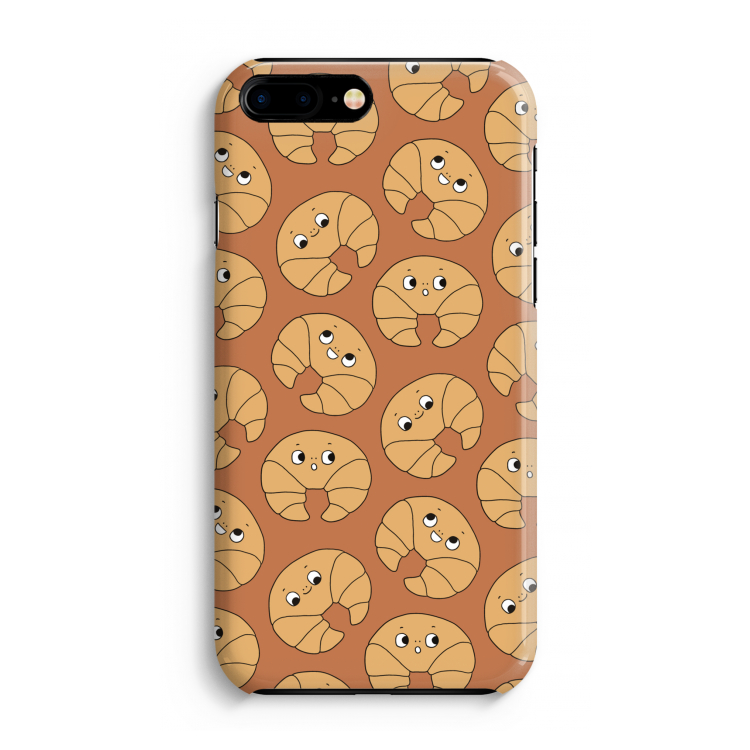 Croissant: iPhone 8 Plus Volledig Geprint Hoesje