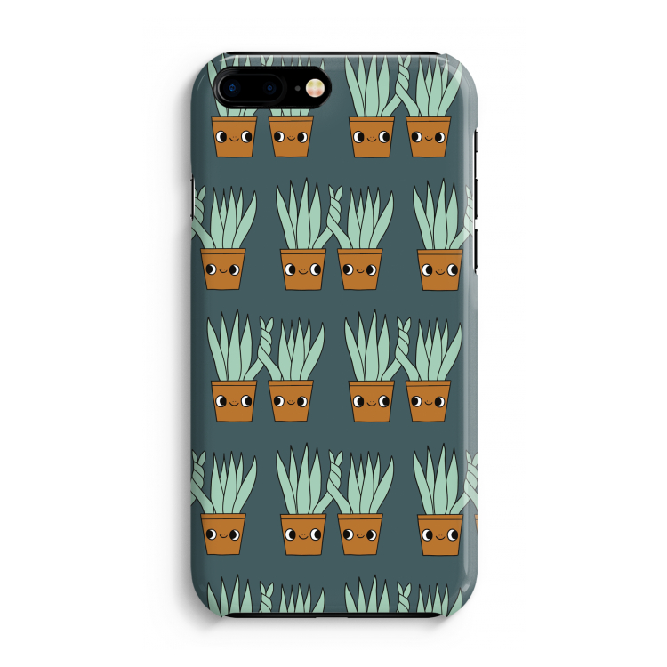 Sansevieria: iPhone 8 Plus Volledig Geprint Hoesje
