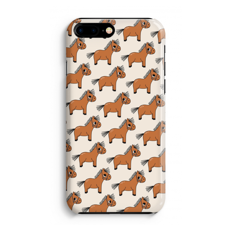 Pony: iPhone 8 Plus Volledig Geprint Hoesje