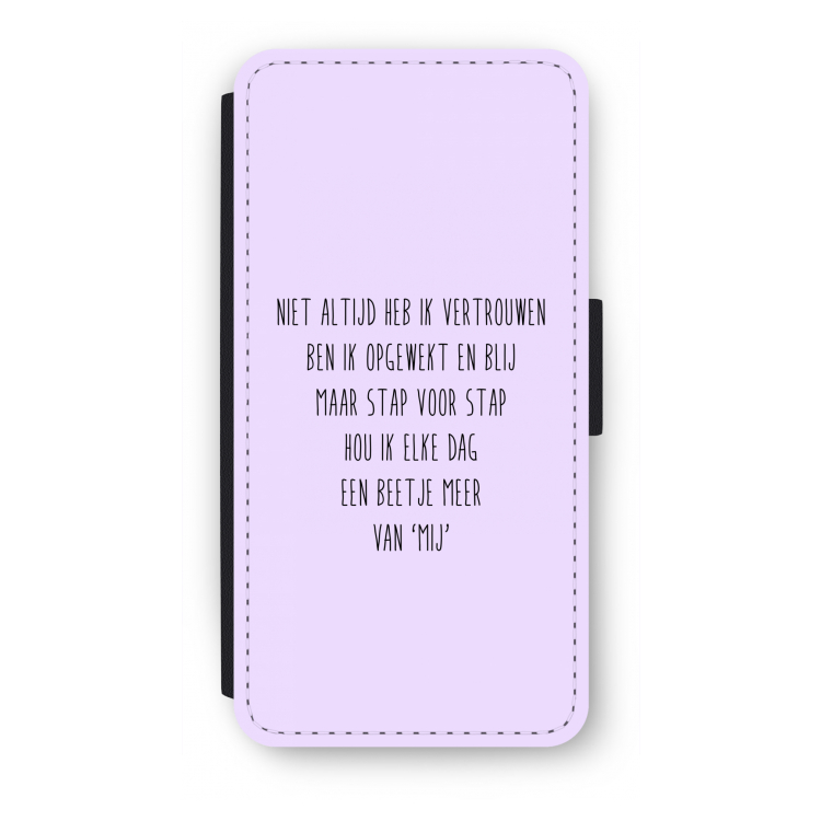 Zelfvertrouwen: iPhone 8 Plus Flip Hoesje