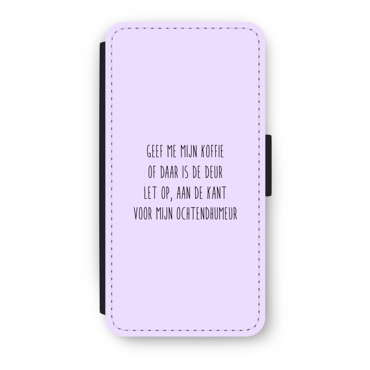 Ochtendhumeur: iPhone 8 Plus Flip Hoesje