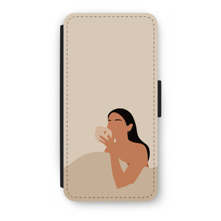 Fresh coffee: iPhone SE 2020 Flip Hoesje