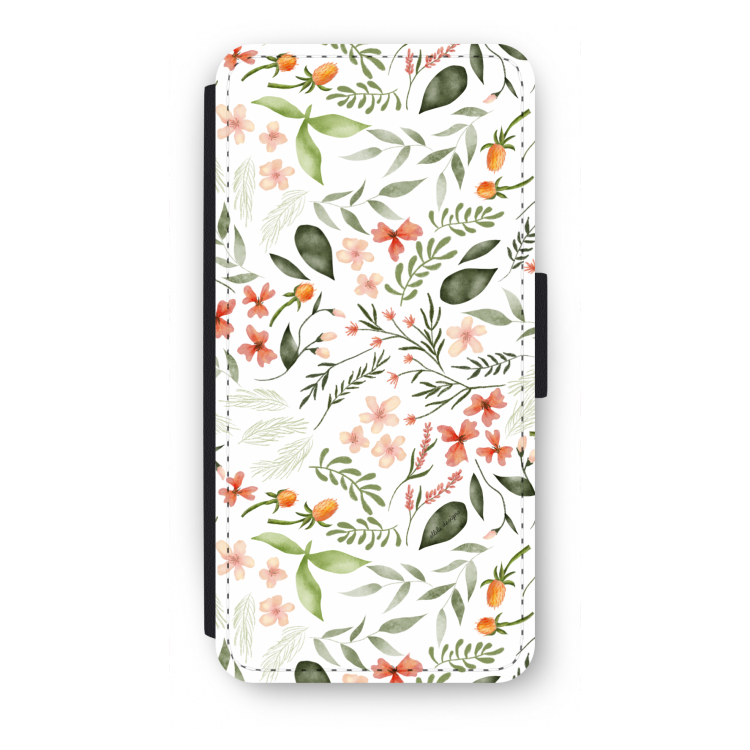 Sweet little flowers: iPhone SE 2020 Flip Hoesje