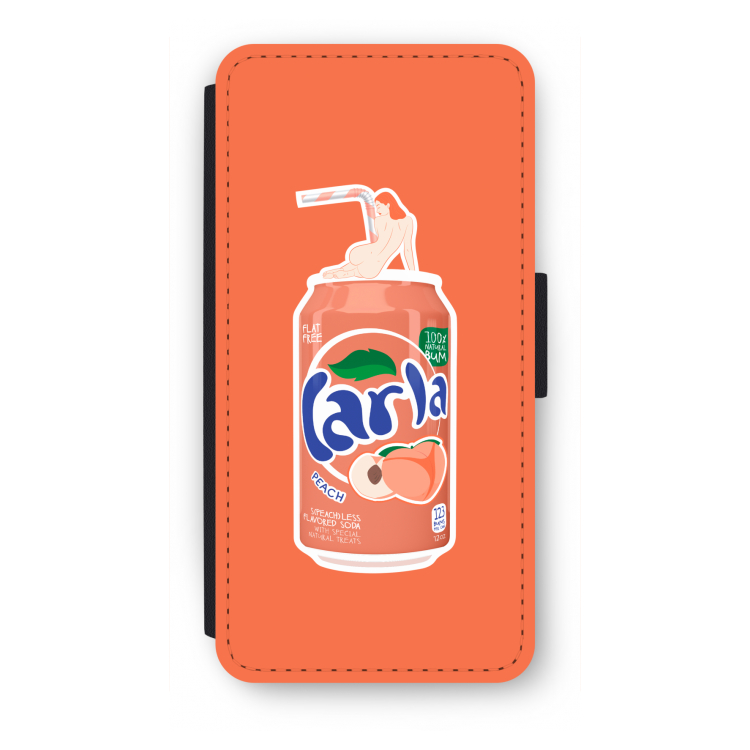 S(peach)less: iPhone SE 2020 Flip Hoesje
