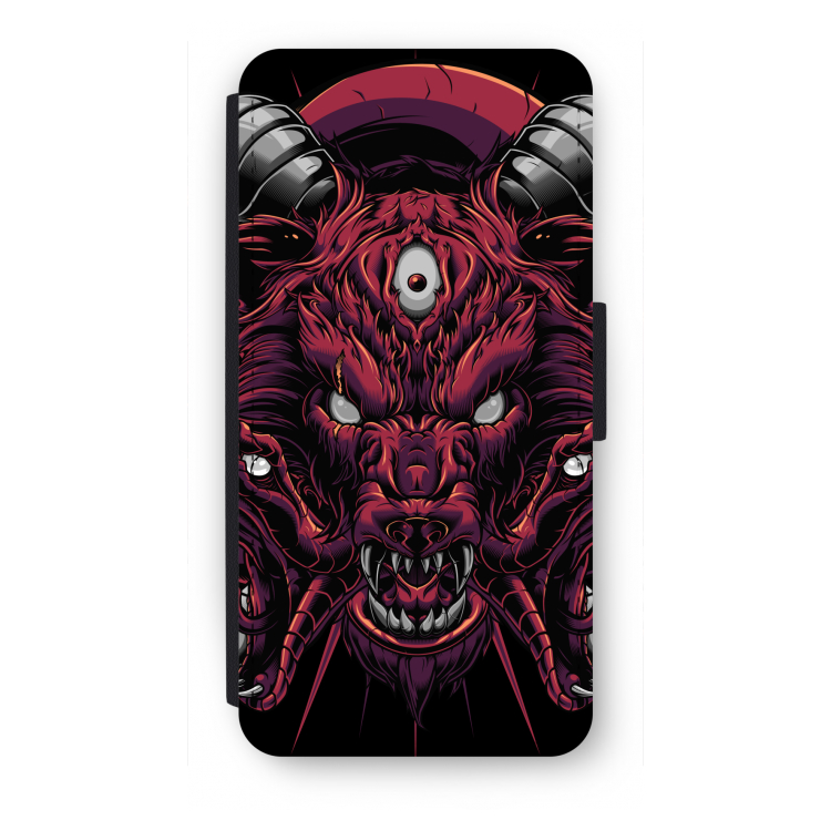Hell Hound and Serpents: iPhone SE 2020 Flip Hoesje