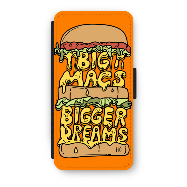 Big Macs Bigger Dreams: iPhone SE 2020 Flip Hoesje