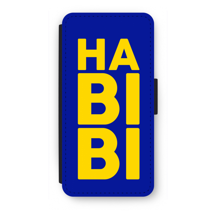 Habibi Blue: iPhone SE 2020 Flip Hoesje