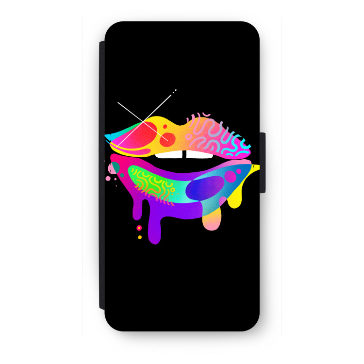 Lip Palette: iPhone SE 2020 Flip Hoesje