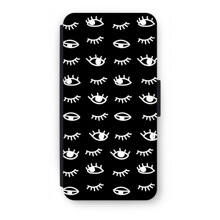 Eye pattern #3: iPhone SE 2020 Flip Hoesje