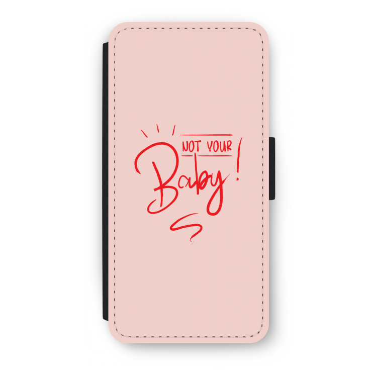 Not Your Baby: iPhone SE 2020 Flip Hoesje