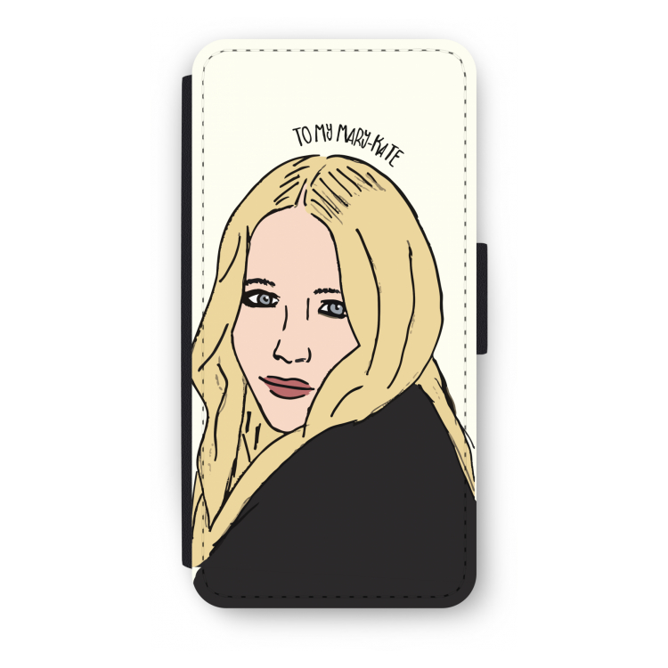 Mary Kate: iPhone SE 2020 Flip Hoesje