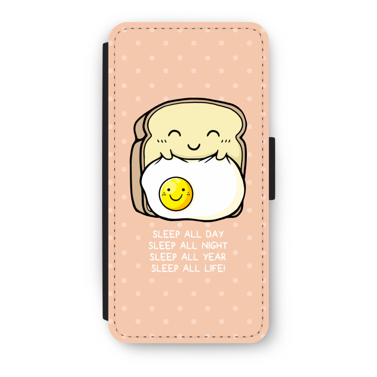 Sleep All Day: iPhone SE 2020 Flip Hoesje