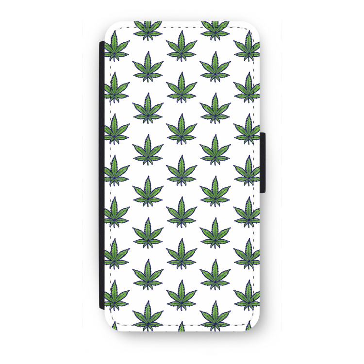Weed: iPhone SE 2020 Flip Hoesje