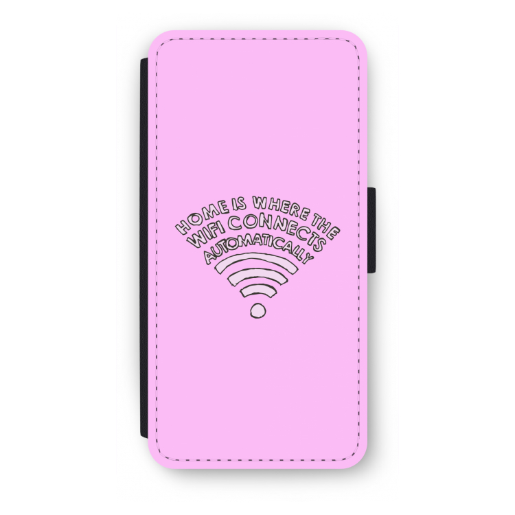 Home Is Where The Wifi Is: iPhone SE 2020 Flip Hoesje
