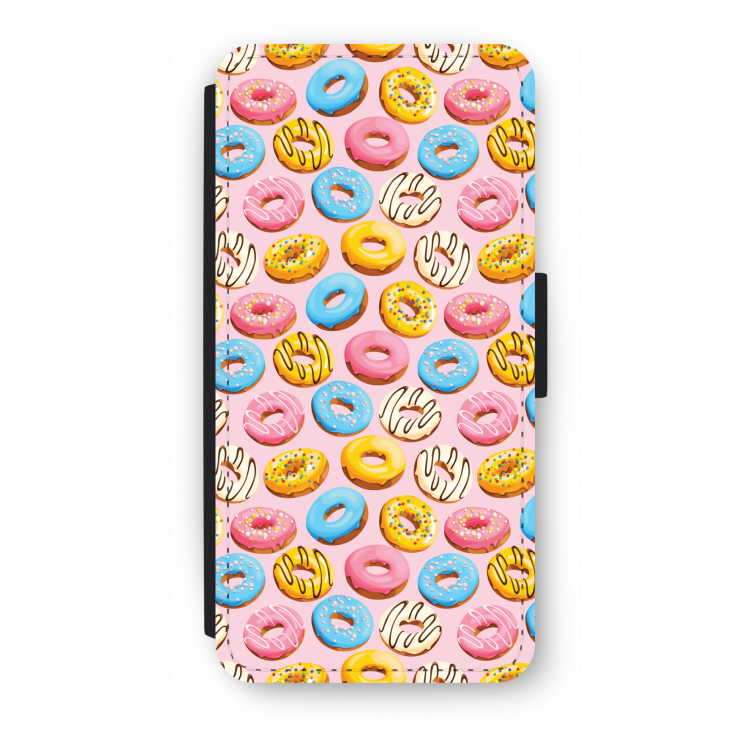 Pink donuts: iPhone SE 2020 Flip Hoesje