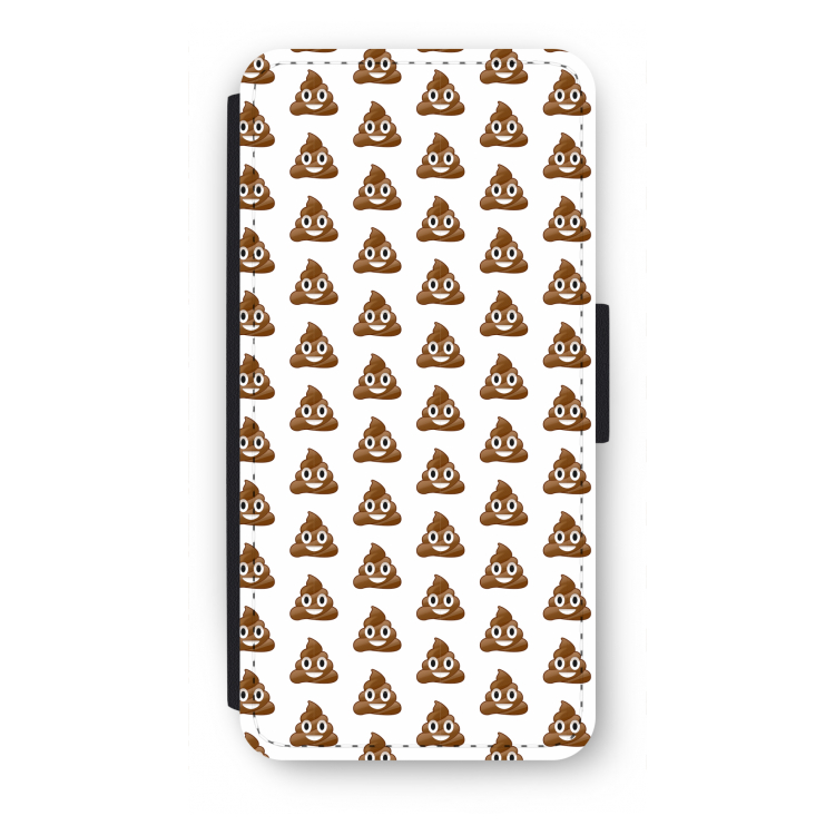 Poop emoji: iPhone SE 2020 Flip Hoesje