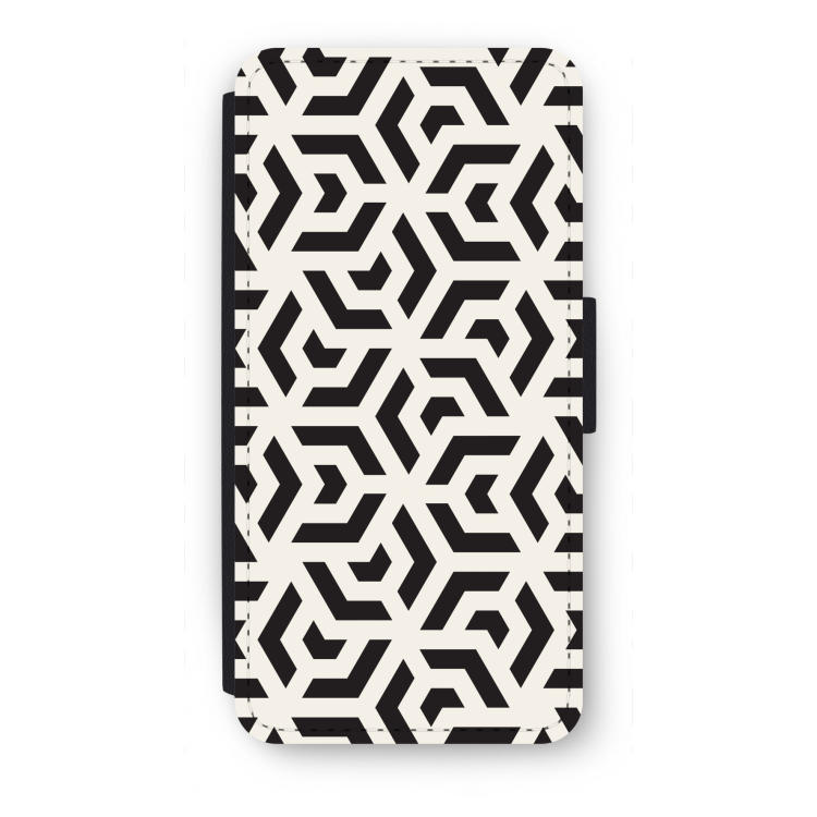 Crazy pattern: iPhone SE 2020 Flip Hoesje