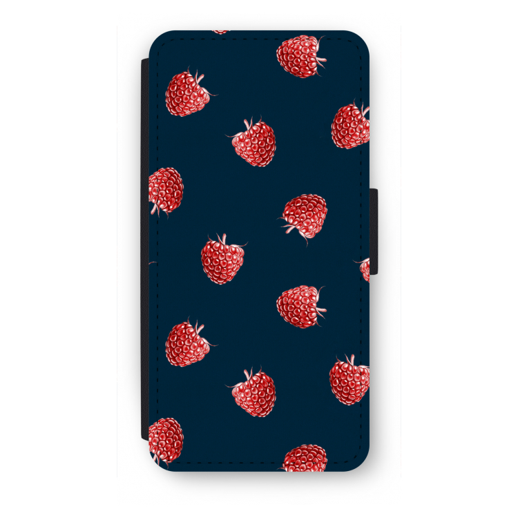 Framboosjes: iPhone SE 2020 Flip Hoesje
